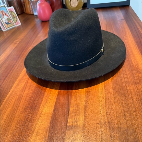 Rag & Bone Black Floppy Brim Fedora - Picture 2 of 8